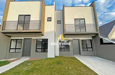 Sobrado com 3 dormitórios à venda, 100 m² por r$ 627.000 - xaxim - curitiba/pr