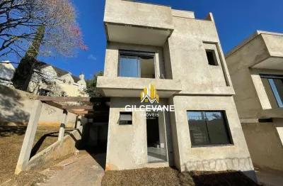 Sobrados novos com 3 dormitórios à venda, 141 m² a partir de r$ 1.199.000 - seminário - curitiba/pr