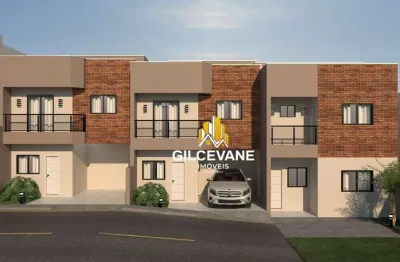 Sobrado com 3 dormitórios à venda, 110 m² por r$ 604.817 - cachoeira - curitiba/pr