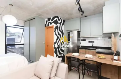 Studio com 1 dormitório à venda, 25 m² por r$ 329.000,00 - são francisco - curitiba/pr