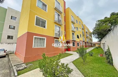 Apartamento semi-mobiliado com 2 dormitórios, 47 m² - venda por r$ 210.000 ou aluguel por r$ 1.850 c/ condomínio e iptu/mês - são gabriel - colombo/pr