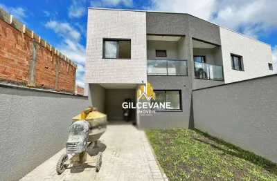 Sobrado com 3 dormitórios à venda, 119 m² por r$ 694.000,00 - cachoeira - curitiba/pr