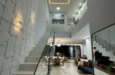 Casa sobrado á venda, com 3 suítes, no condmínio terras da estância em paulinia -sp.-sp