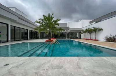 Casa com 8 dormitórios à venda, 1200 m² por r$ 16.500.000,00 - portal do japy golf clube - cabreúva/sp