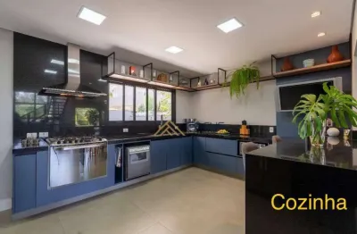Casa com 5 dormitórios à venda, 486 m² por r$ 3.699.000,00 - loteamento reserva da serra - jundiaí/sp
