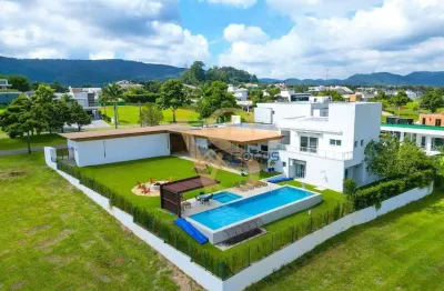 Casa com 5 dormitórios à venda, 960 m² por r$ 8.500.000,00 - portal do japy golf clube - cabreúva/sp