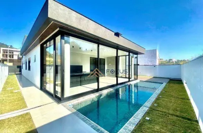 Casa com 3 dormitórios à venda, 240 m² por r$ 2.900.000,00 - chácara terra nova - jundiaí/sp