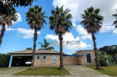 Chácara com 5 dormitórios à venda, 2498 m² por r$ 3.500.000,00 - jacaré - cabreúva/sp