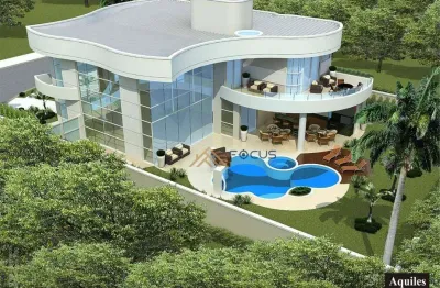 Casa com 4 dormitórios à venda, 564 m² por r$ 5.500.000,00 - medeiros - jundiaí/sp