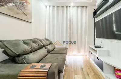 Apartamento com 2 dormitórios à venda, 54 m² por r$ 580.000 - centro - jundiaí/sp - focus gestão imobiliária