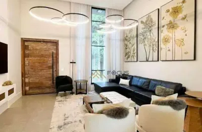 Casa com 3 dormitórios à venda, 250 m² por r$ 3.000.000,00 - reserva da serra - jundiaí/sp