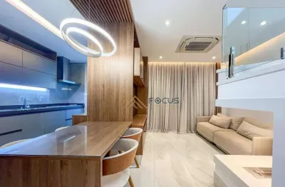 Apartamento (cobertura) com 3 dormitórios, 242 m² - venda por r$ 2.860.000 ou aluguel por r$ 18.346/mês - jardim ana maria - jundiaí/sp