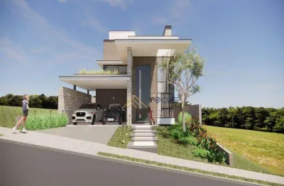 Casa com 3 dormitórios à venda, 241 m² por r$ 2.990.000,00 - brisas jundiaí - jundiaí/sp