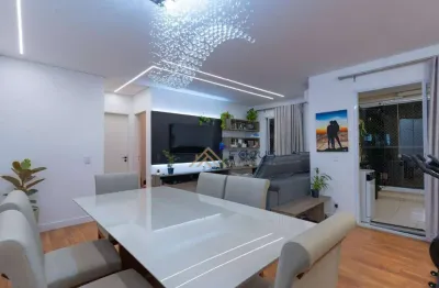 Apartamento com 2 dormitórios à venda, 76 m² por r$ 700.000 - jardim ermida i - jundiaí/sp