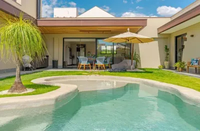 Casa térrea com 3 dormitórios à venda, 330 m² por r$ 6.600.000 - portal japy golf club - cabreúva/sp