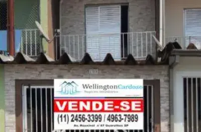 Sobrado com 2 dormitórios à venda por r$ 450.000 - vila augusta - guarulhos/sp