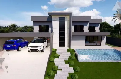 Casa com 3 suites, moderna à venda, 200 m² por r$ 1.700.000 - jardim estância brasil - atibaia/sp