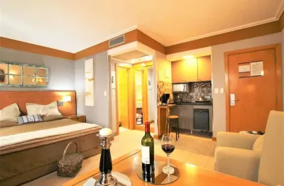 Flat com 1 dormitório para alugar, 30 m² por r$ 3.000/mês - vila moreira - guarulhos/sp