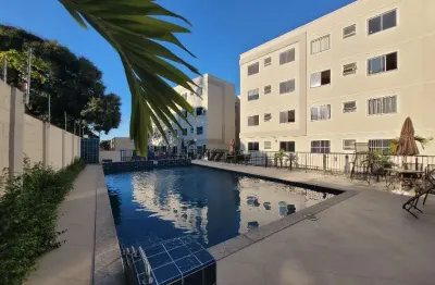 Apartamento com 2 quartos à venda na avenida bicanga, 973, praia de bicanga, serra, 50 m2 por r$ 310.000