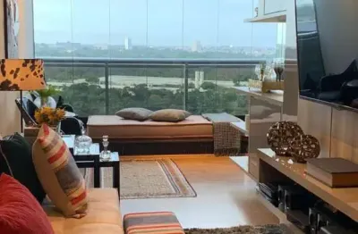 Caminho das árvores, apartamento para venda, 01 quarto, 51m2,  mobiliado,  salvador/ba.