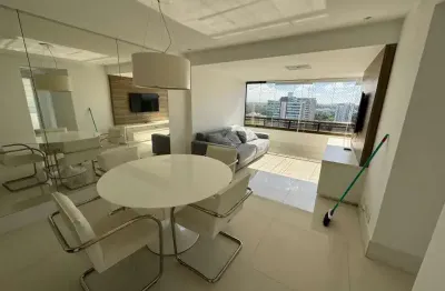 Alphaville1,  apartamento 03 quartos, para venda, 78m2, nascente total, mobiliado, salvador- ba