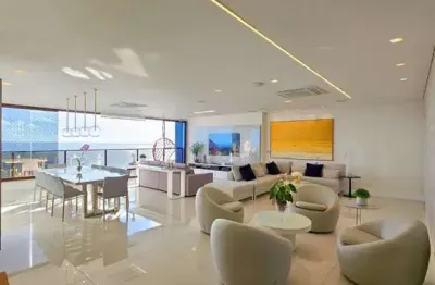 Princesa isabel, graça, apartamento para venda, vista mar 04 quartos com 04 suítes, 305m2,  salvador/ba.