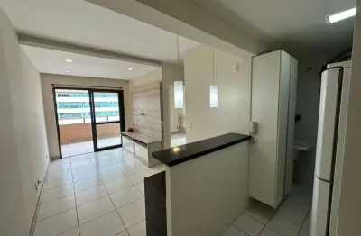 Alphaville1, apartamento para venda, 01 quarto, 46m2,  semi-mobiiado, salvador-ba.