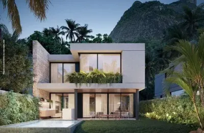 Casa em condomínio fechado com 4 quartos à venda na estrada sorima, barra da tijuca, rio de janeiro, 252 m2 por r$ 4.200.000