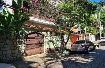 Casa comercial com 1 sala para alugar na rua davi campista, humaitá, rio de janeiro, 400 m2 por r$ 8.800