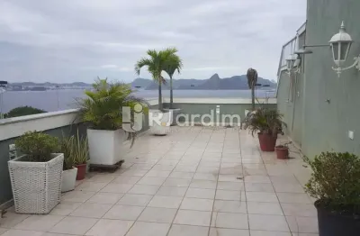 Cobertura com 3 quartos à venda na praia do flamengo, flamengo, rio de janeiro, 435 m2 por r$ 5.600.000