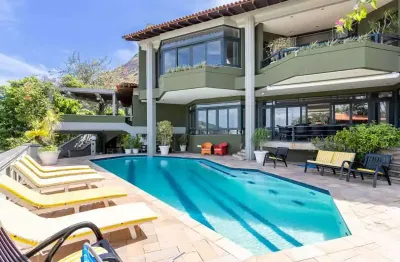 Casa em condomínio fechado com 8 quartos à venda na rua stefan zweig, laranjeiras, rio de janeiro, 1330 m2 por r$ 8.000.000