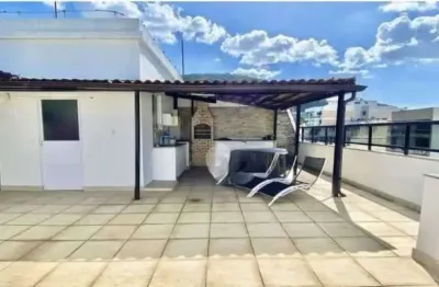 Cobertura com 4 quartos à venda na rua pinheiro machado, laranjeiras, rio de janeiro, 300 m2 por r$ 2.200.000