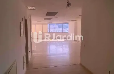 Sala comercial com 1 sala para alugar na rua voluntários da pátria, botafogo, rio de janeiro, 110 m2 por r$ 9.000