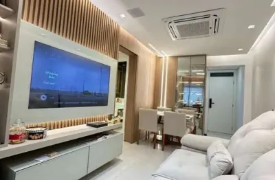 Apartamento 2 quartos para venda em salvador, caminho das árvores, 2 dormitórios, 2 suítes, 3 banheiros, 2 vagas