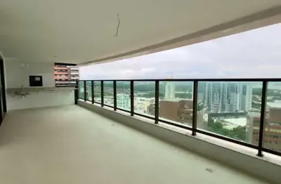 Apartamento 4 quartos para venda em salvador, caminho das árvores, 4 dormitórios, 4 suítes, 5 banheiros, 4 vagas