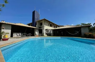 Casa 5/4 (3 suítes) piscina e campo privativo em vilas do atlântico r$ 1.550.000,00