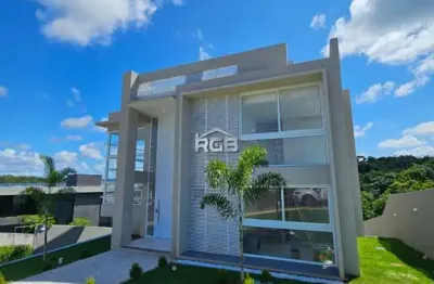 Linda casa 6 suítes em alphaville litoral norte 3 r$ 2.970.000,00