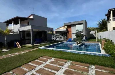 Casa térrea 3/4 com 2 suítes em porteira fechada em barra do jacuípe r$ 1.150.000,00
