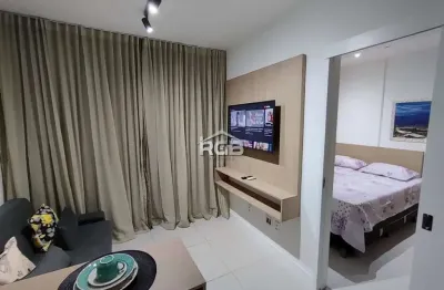 Blue barra 1/4 e sala vista mar andar alto r$ 550.000,00