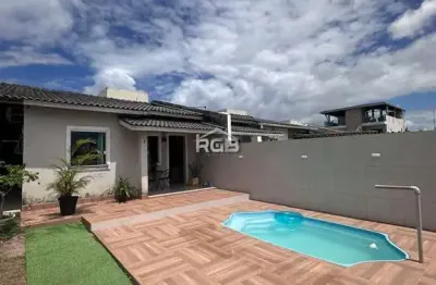 Casa 2/4 com suíte piscina privativa em abrantes r$ 465.000,00