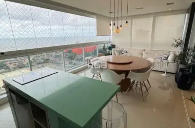 Apartamento 3 suítes vista mar em patamares r$ 1.795.000,00