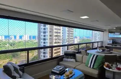 Lumno greenville 3 suítes vista mar andar alto patamares r$ 2.790.000,00