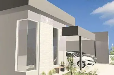 Casa moderna e funcional com 3 suítes e área gourmet ampla