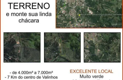 Terreno à venda, 4700 m² por r$ 500.000,00 - chácara alpina  - valinhos/sp