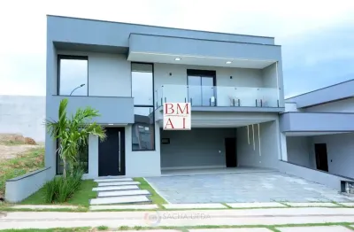 Casa de Luxo em Condomínio: 3 Quartos, 2 Suítes, 305m² - Indaiatuba-SP, Loteamento Green View Village