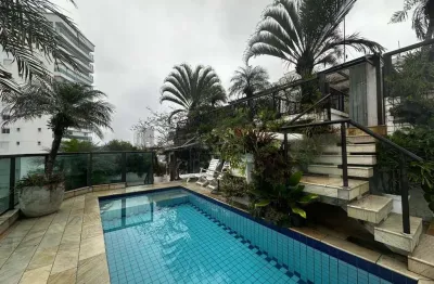 Cobertura com 6 quartos à venda no ponta da praia, santos , 493 m2 por r$ 3.250.000