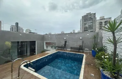 Cobertura com 3 quartos à venda no boqueirão, santos , 180 m2 por r$ 1.550.000