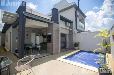 Casa em condomínio à venda, 3 quartos, 1 suíte, 2 vagas, residencial ágape - piracicaba/sp