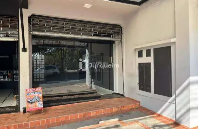 Salão para aluguel, 1 vaga, jardim petrópolis - piracicaba/sp
