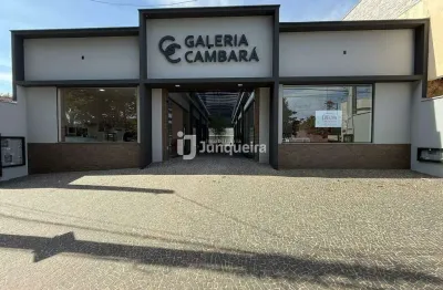 Salão para aluguel, parque residencial cambará - rio das pedras/sp